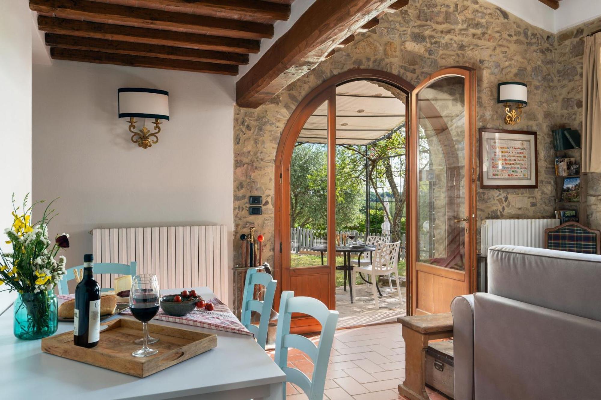 A Casa Dell'Ida Pensionat Castellina in Chianti Eksteriør billede